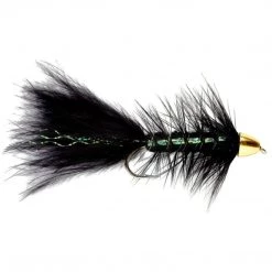 Fulling Mill Conehead Wooly Bugger Black