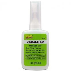 Hareline Zap-A-Gap 1 Ounce Bottle Adhesives & UV