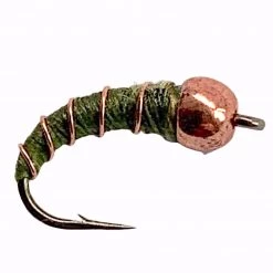 Umpqua Feather Merchants Flies Zebra Midge Olive